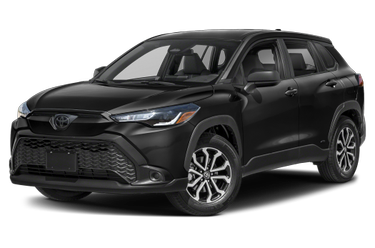 side view of 2023 Corolla Cross Hybrid Toyota