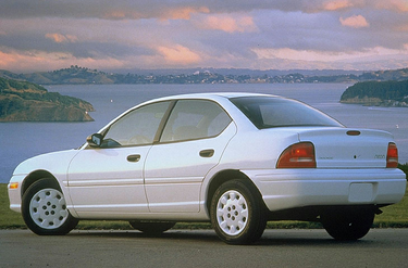 side view of 1998 Neon Dodge