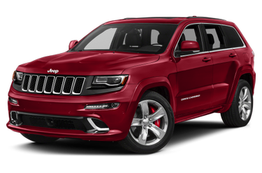 side view of 2016 Grand Cherokee Jeep