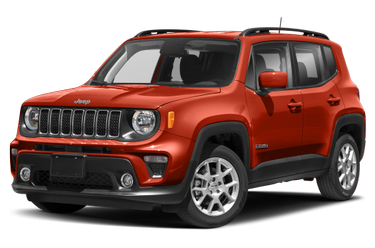 side view of 2020 Renegade Jeep