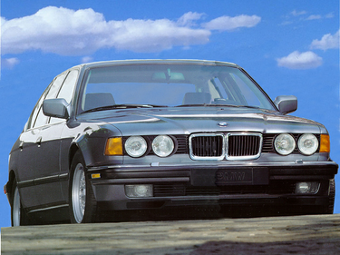 side view of 1992 750 BMW