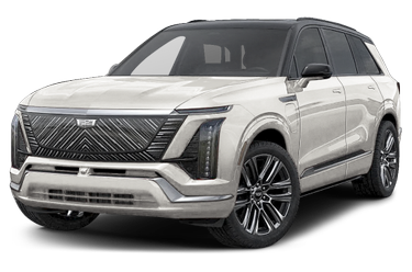 side view of 2026 VISTIQ Cadillac