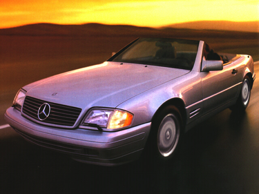 side view of 1996 SL-Class Mercedes-Benz