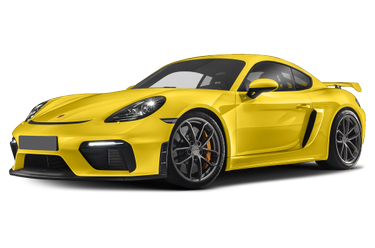 side view of 2024 718 Cayman Porsche