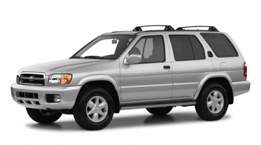 side view of 2001 Pathfinder Nissan