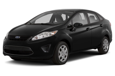 side view of 2013 Fiesta Ford