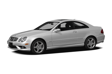 side view of 2009 CLK-Class Mercedes-Benz