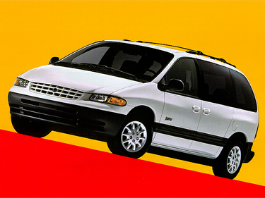 side view of 1998 Voyager Plymouth