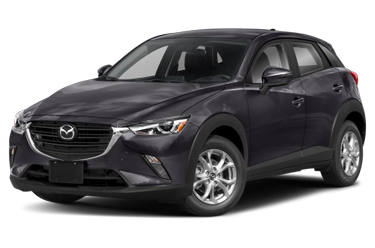 side view of 2021 CX-3 Mazda