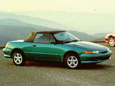 side view of 1993 Capri Mercury