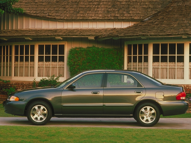 side view of 1999 626 Mazda