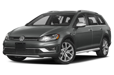 side view of 2018 Golf Alltrack Volkswagen