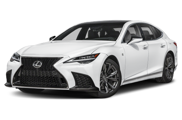 side view of 2023 LS 500 Lexus
