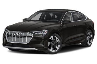 side view of 2020 e-tron Audi