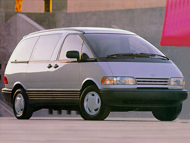 side view of 1992 Previa Toyota