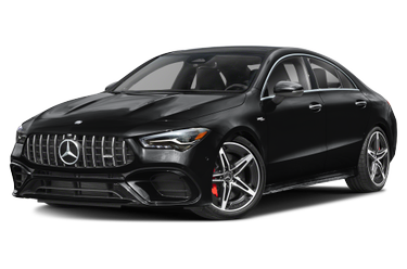 side view of 2024 AMG CLA 45 Mercedes-Benz