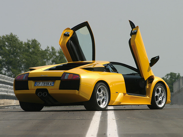 side view of 2005 Murcielago Lamborghini