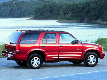 side view of 1999 Bravada Oldsmobile