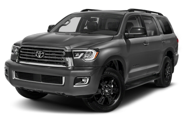 side view of 2022 Sequoia Toyota