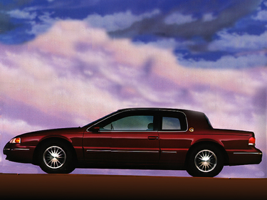 side view of 1997 Cougar Mercury