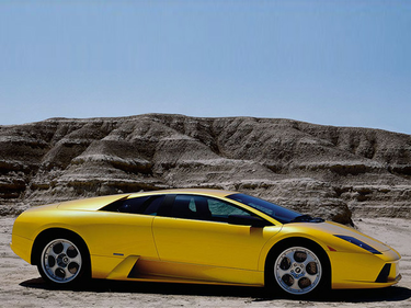side view of 2003 Murcielago Lamborghini