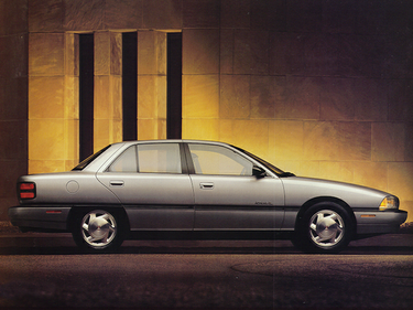 side view of 1993 Achieva Oldsmobile