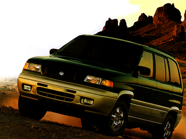 side view of 1997 MPV Mazda