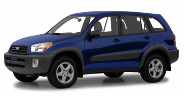 side view of 2001 RAV4 Toyota