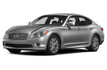 side view of 2014 Q70h INFINITI