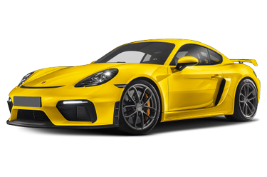 side view of 2025 718 Cayman Porsche