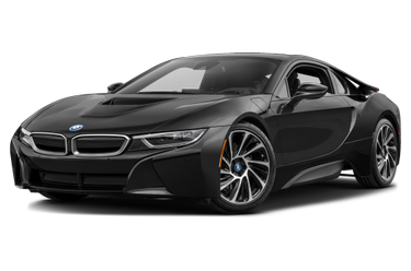 side view of 2017 i8 BMW