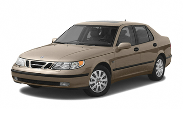 side view of 2004 9-5 Saab