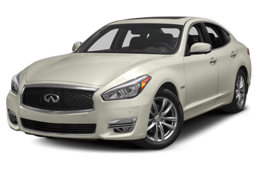 side view of 2015 Q70h INFINITI