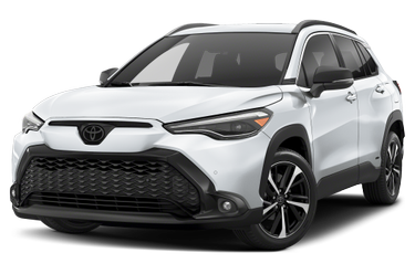 side view of 2025 Corolla Cross Hybrid Toyota