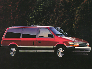 side view of 1995 Grand Voyager Plymouth