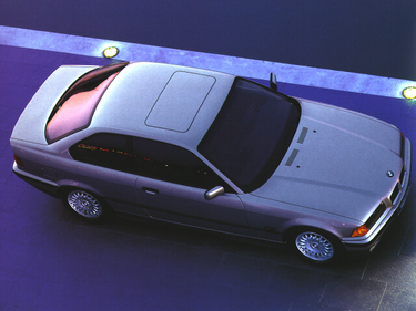 side view of 1996 318 BMW