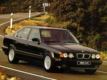 side view of 1995 540 BMW