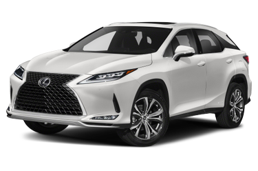 side view of 2020 RX 450h Lexus