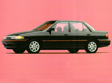 side view of 1992 Tracer Mercury