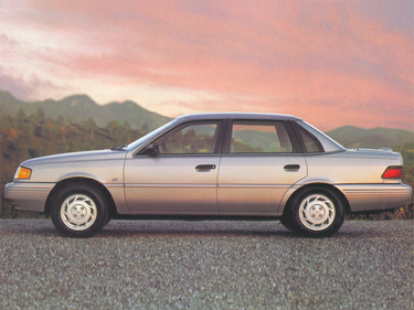 side view of 1993 Tempo Ford