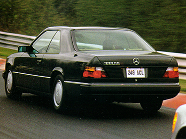 side view of 1992 E-Class Mercedes-Benz