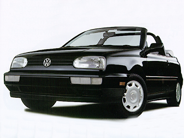 side view of 1997 Cabrio Volkswagen