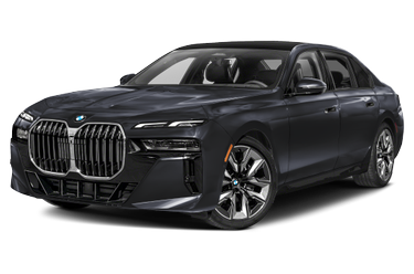 side view of 2025 740 BMW