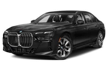 side view of 2024 740 BMW