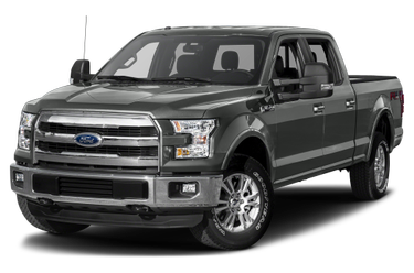 2016年F-150福特的侧面视图