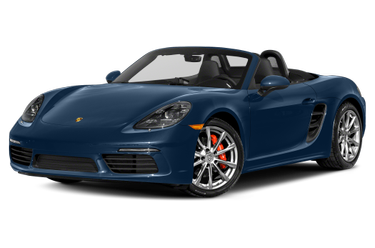 side view of 2021 718 Boxster Porsche