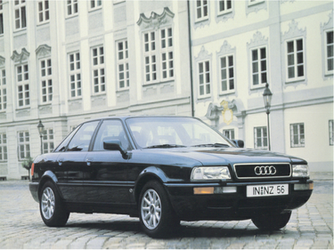 side view of 1993 90 Audi
