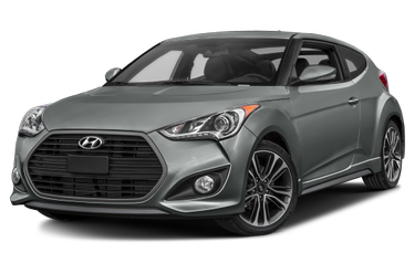 side view of 2017 Veloster Hyundai