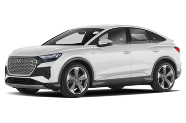 side view of 2023 Q4 e-tron Audi