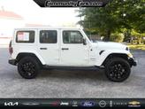 Thumbnail of 2021 Bright White Clearcoat Jeep Wrangler Unlimited 4xe